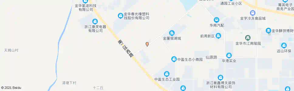 金华黄元村_公交站地图_金华公交_妙搜公交查询2025
