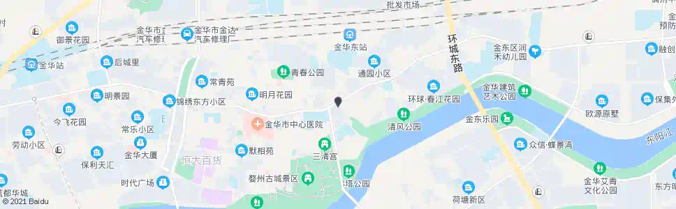 金华金华人民东路公交站_公交站地图_金华公交_妙搜公交查询2025