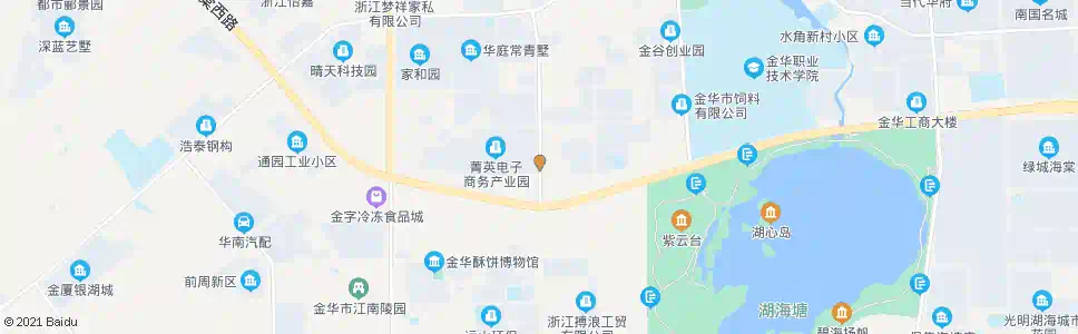 金华仙华北街花溪路口_公交站地图_金华公交_妙搜公交查询2025