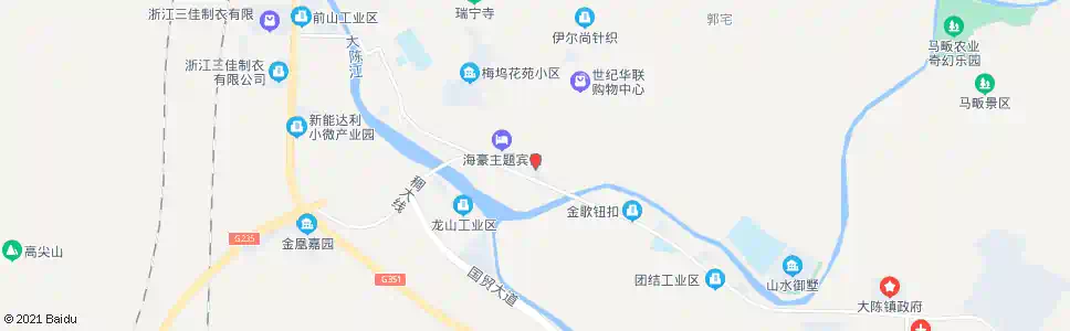 金华大陈一村_公交站地图_金华公交_妙搜公交查询2025