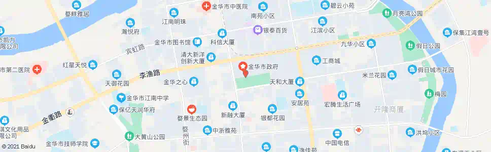 金华岱后村_公交站地图_金华公交_妙搜公交查询2025