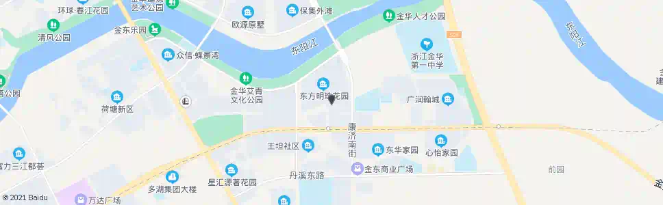 金华金东区行政中心_公交站地图_金华公交_妙搜公交查询2025