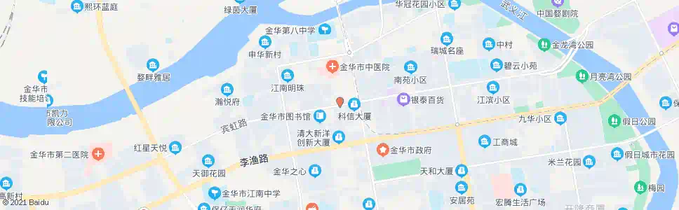 金华民生银行金华分行(寺后皇)_公交站地图_金华公交_妙搜公交查询2025