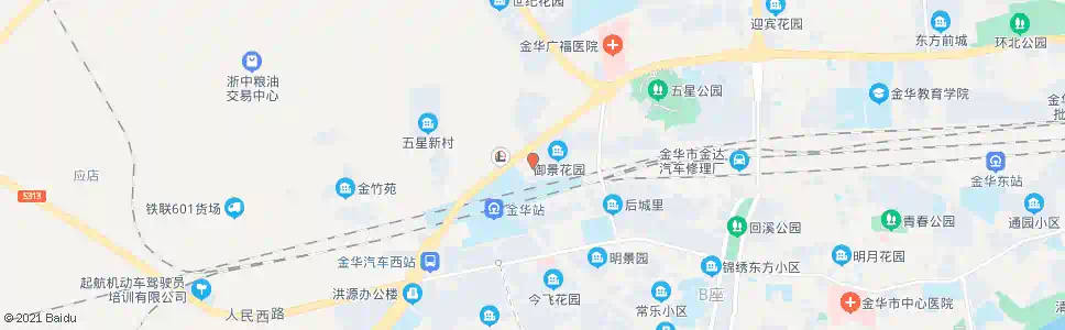 金华十八中学_公交站地图_金华公交_妙搜公交查询2025