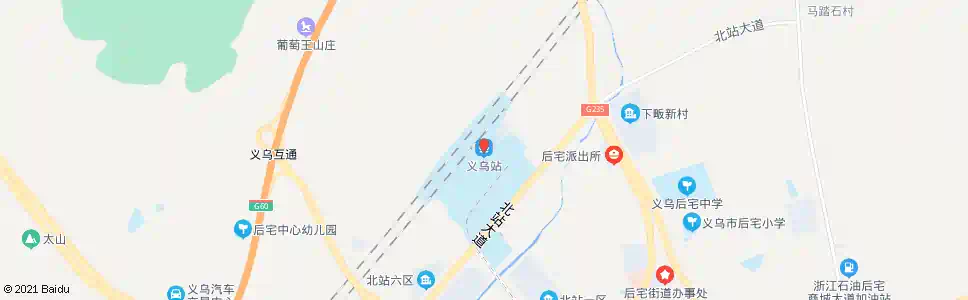 金华义乌电大_公交站地图_金华公交_妙搜公交查询2025