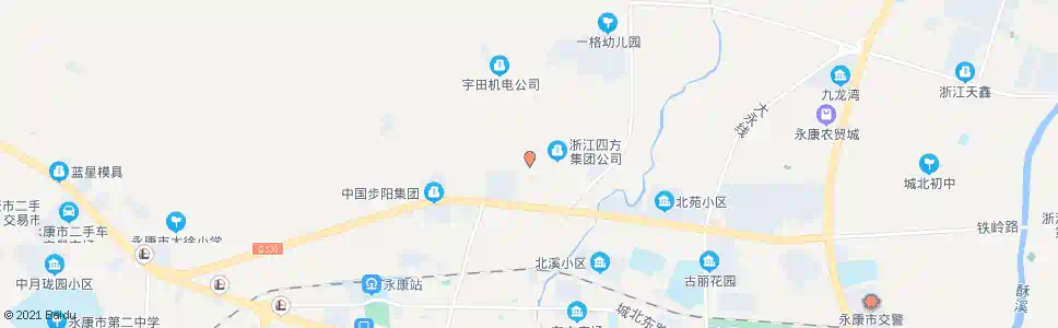 金华永拖分厂_公交站地图_金华公交_妙搜公交查询2025