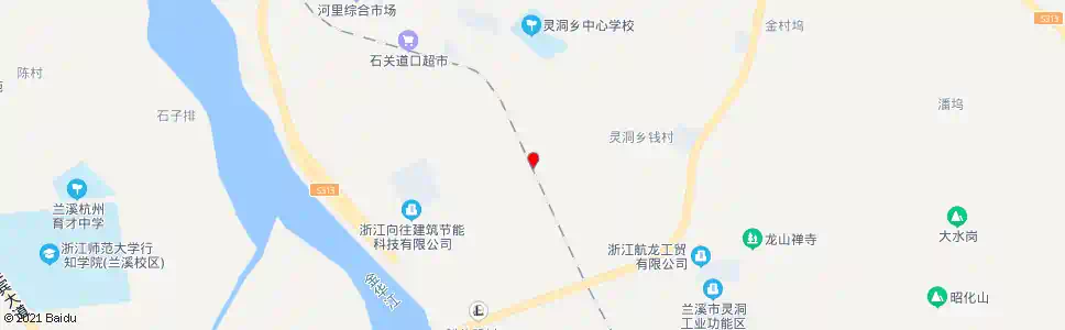 金华北山水泥厂_公交站地图_金华公交_妙搜公交查询2025