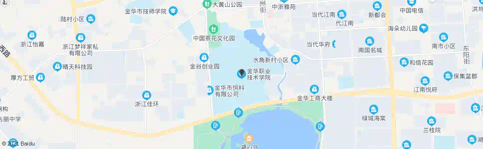 金华职技院公寓_公交站地图_金华公交_妙搜公交查询2025