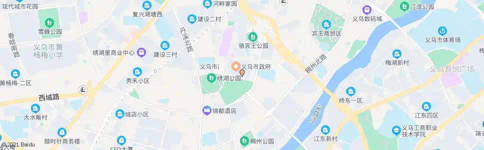 金华临时停靠点(银海路)_公交站地图_金华公交_妙搜公交查询2025