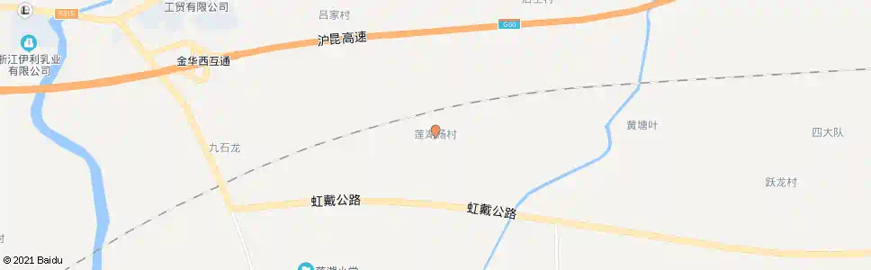 金华莲湖杨_公交站地图_金华公交_妙搜公交查询2025