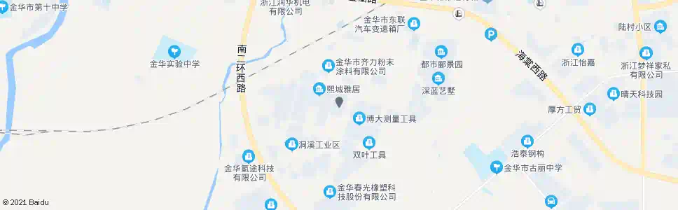 金华也雅村_公交站地图_金华公交_妙搜公交查询2025