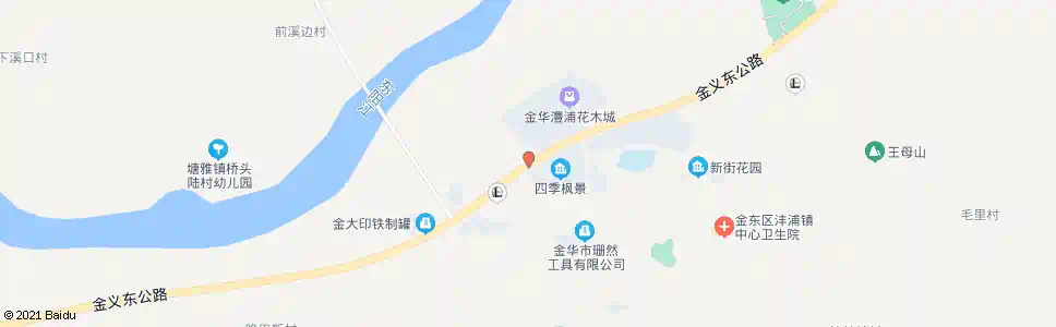 金华含香路口_公交站地图_金华公交_妙搜公交查询2025