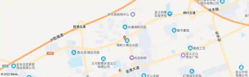 金华无水港_公交站地图_金华公交_妙搜公交查询2025
