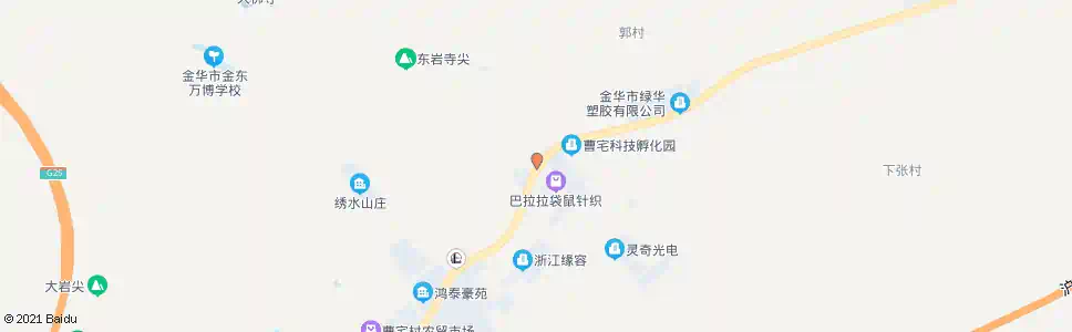 金华春塘_公交站地图_金华公交_妙搜公交查询2025