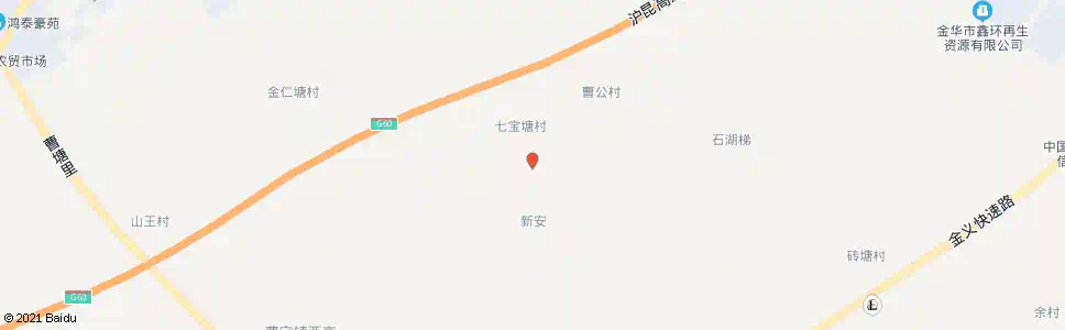 金华七宝塘_公交站地图_金华公交_妙搜公交查询2025