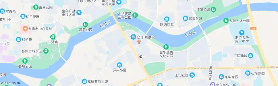 金华永济桥南_公交站地图_金华公交_妙搜公交查询2025