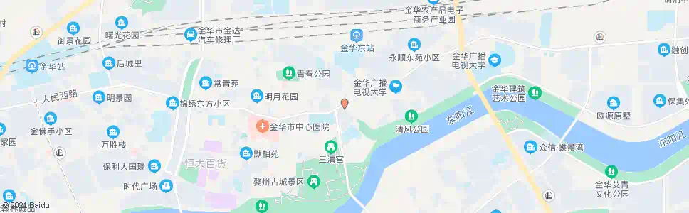 金华人民东路公交站_公交站地图_金华公交_妙搜公交查询2025