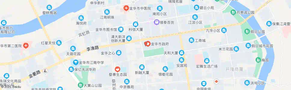 金华国税局_公交站地图_金华公交_妙搜公交查询2025