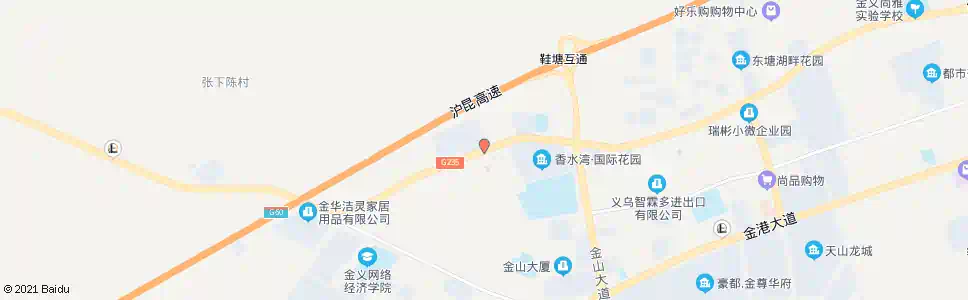 金华三八加油站_公交站地图_金华公交_妙搜公交查询2025
