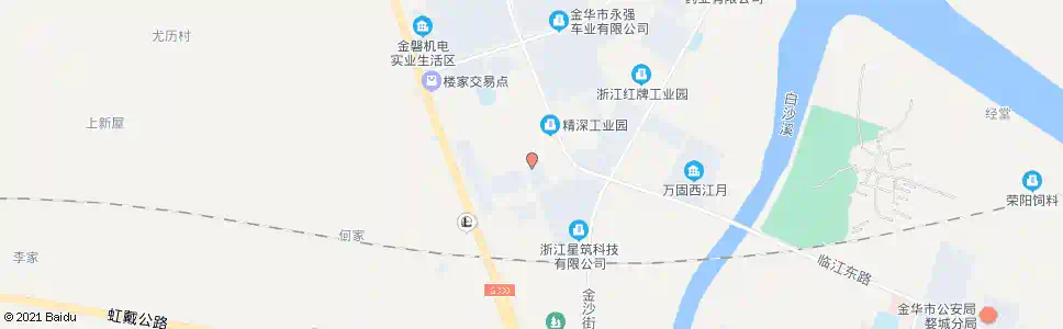 金华市康泰公司(市工业园区)_公交站地图_金华公交_妙搜公交查询2025