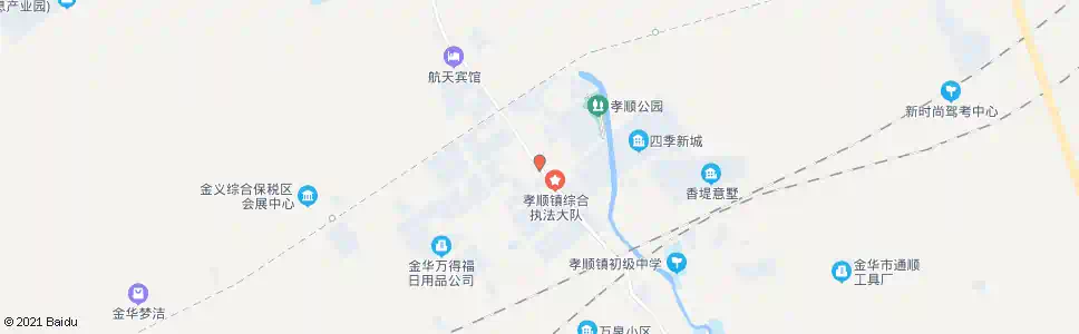金华孝顺商城_公交站地图_金华公交_妙搜公交查询2025