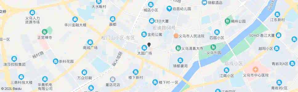 金华贝村路口_公交站地图_金华公交_妙搜公交查询2025