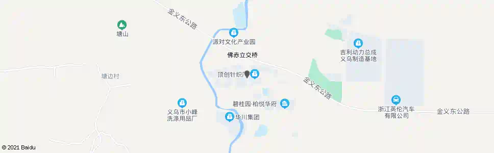 金华赤岸工业区_公交站地图_金华公交_妙搜公交查询2025