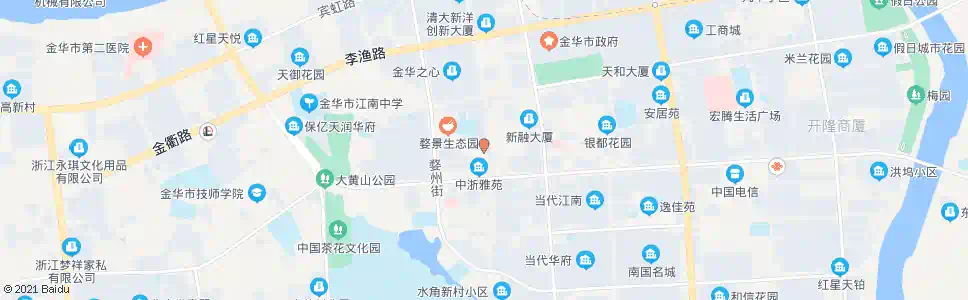 金华金袖一族_公交站地图_金华公交_妙搜公交查询2025