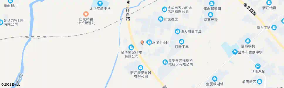 金华洞溪工业园_公交站地图_金华公交_妙搜公交查询2025
