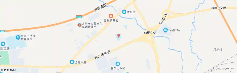 金华仙桥中学_公交站地图_金华公交_妙搜公交查询2025