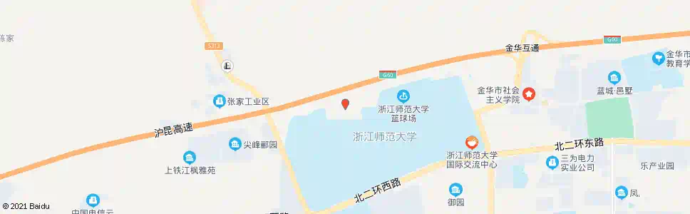 金华浙师大北门(高村)_公交站地图_金华公交_妙搜公交查询2025