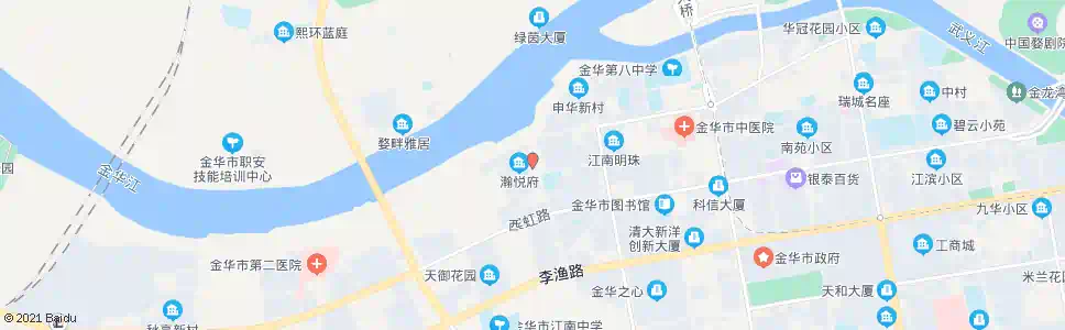 金华西关社区_公交站地图_金华公交_妙搜公交查询2025