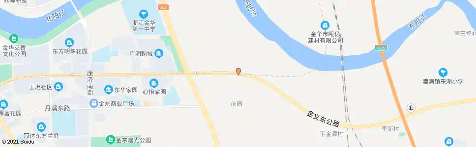 金华厅上_公交站地图_金华公交_妙搜公交查询2025