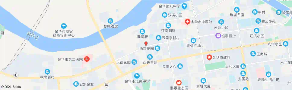 金华现代城购物中心_公交站地图_金华公交_妙搜公交查询2025