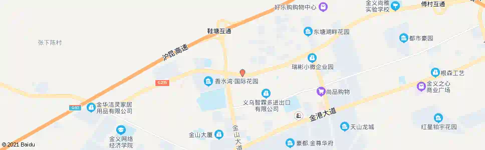 金华畈田洪路口_公交站地图_金华公交_妙搜公交查询2025