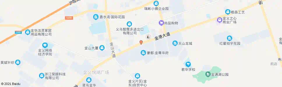 金华金尊华府_公交站地图_金华公交_妙搜公交查询2025