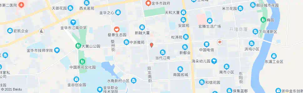 金华招商银行金华分行_公交站地图_金华公交_妙搜公交查询2025