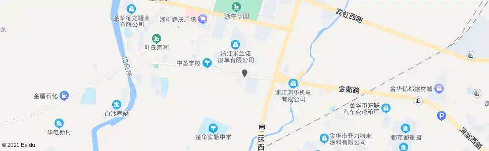 金华临时停靠站(交警三大队)_公交站地图_金华公交_妙搜公交查询2025