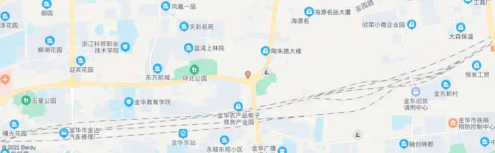 金华二区东停车场_公交站地图_金华公交_妙搜公交查询2025