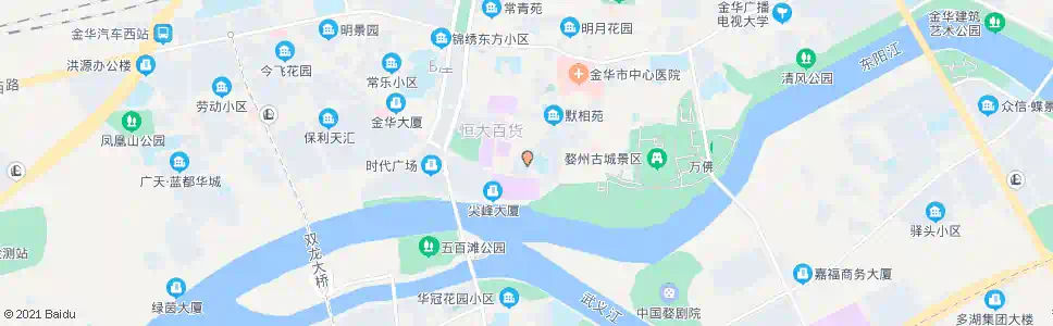 金华望江饭店_公交站地图_金华公交_妙搜公交查询2025
