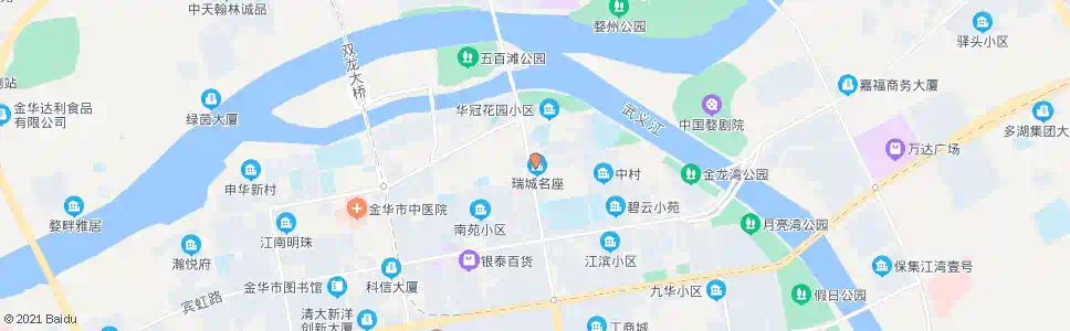 金华稠州商业银行_公交站地图_金华公交_妙搜公交查询2025