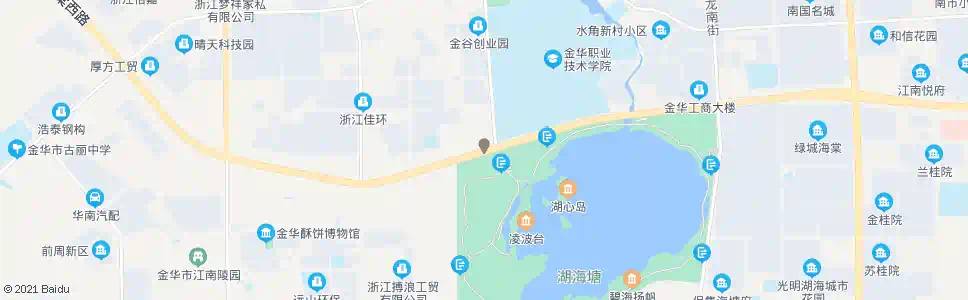 金华330国道金帆街口_公交站地图_金华公交_妙搜公交查询2025
