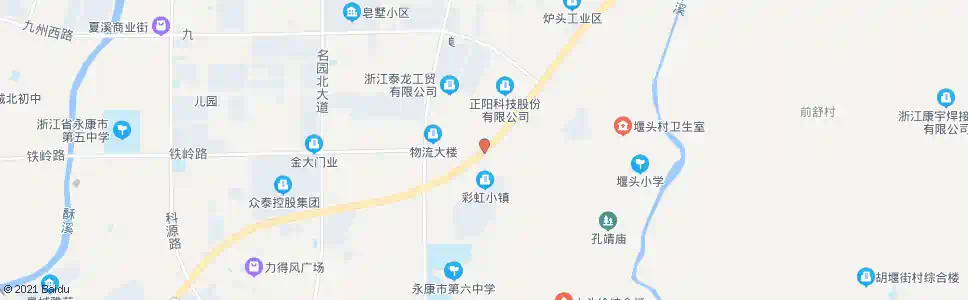 金华恒源祥物流中心_公交站地图_金华公交_妙搜公交查询2025