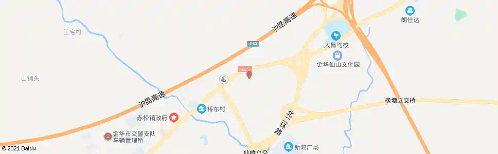 金华油牌塘_公交站地图_金华公交_妙搜公交查询2025