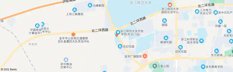 金华新世纪学校_公交站地图_金华公交_妙搜公交查询2025