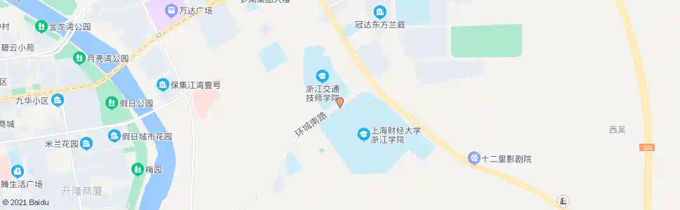 金华上海财大浙江学院_公交站地图_金华公交_妙搜公交查询2025