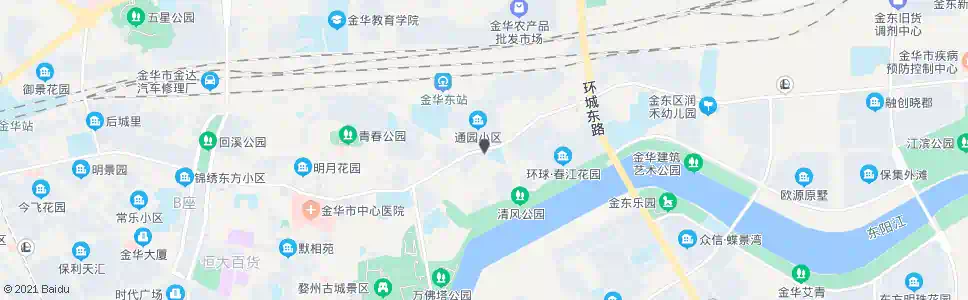 金华金华电大_公交站地图_金华公交_妙搜公交查询2025