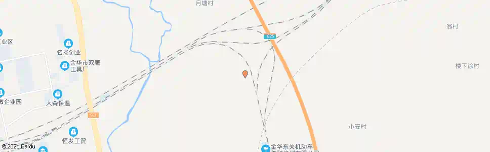 金华施村路口_公交站地图_金华公交_妙搜公交查询2025
