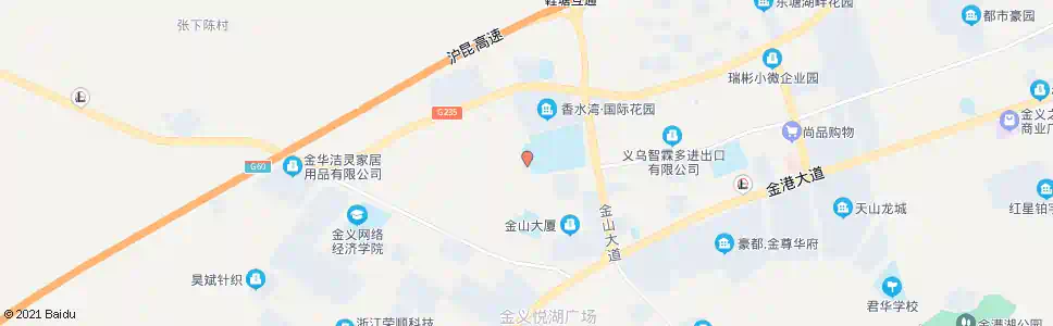 金华鞋塘中学_公交站地图_金华公交_妙搜公交查询2025