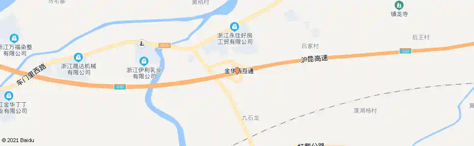 金华金华空军部队_公交站地图_金华公交_妙搜公交查询2025
